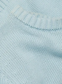 Elsie Cotton Crop Sweater