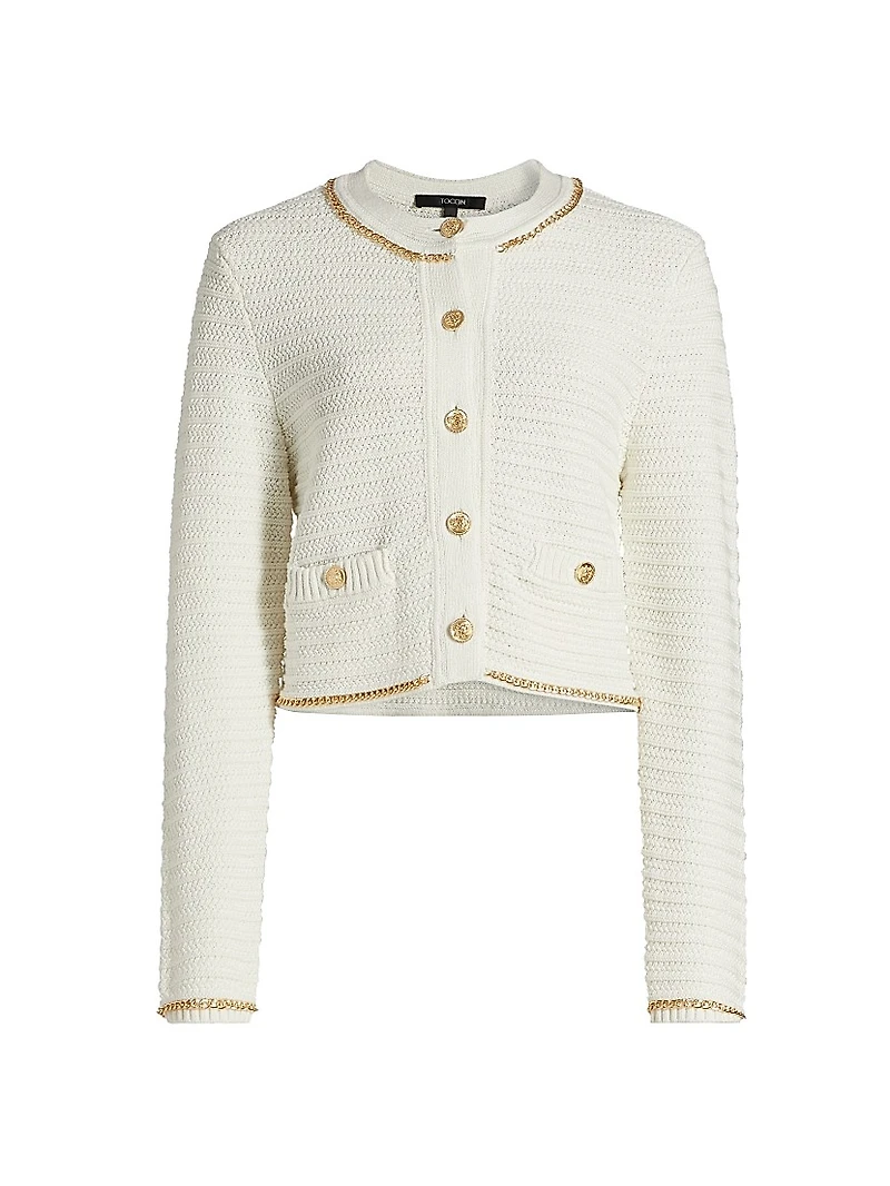 Cecilia Cotton Knit Jacket