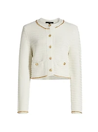 Cecilia Cotton Knit Jacket