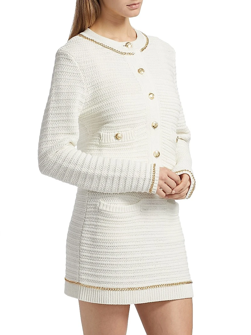 Cecilia Cotton Knit Jacket