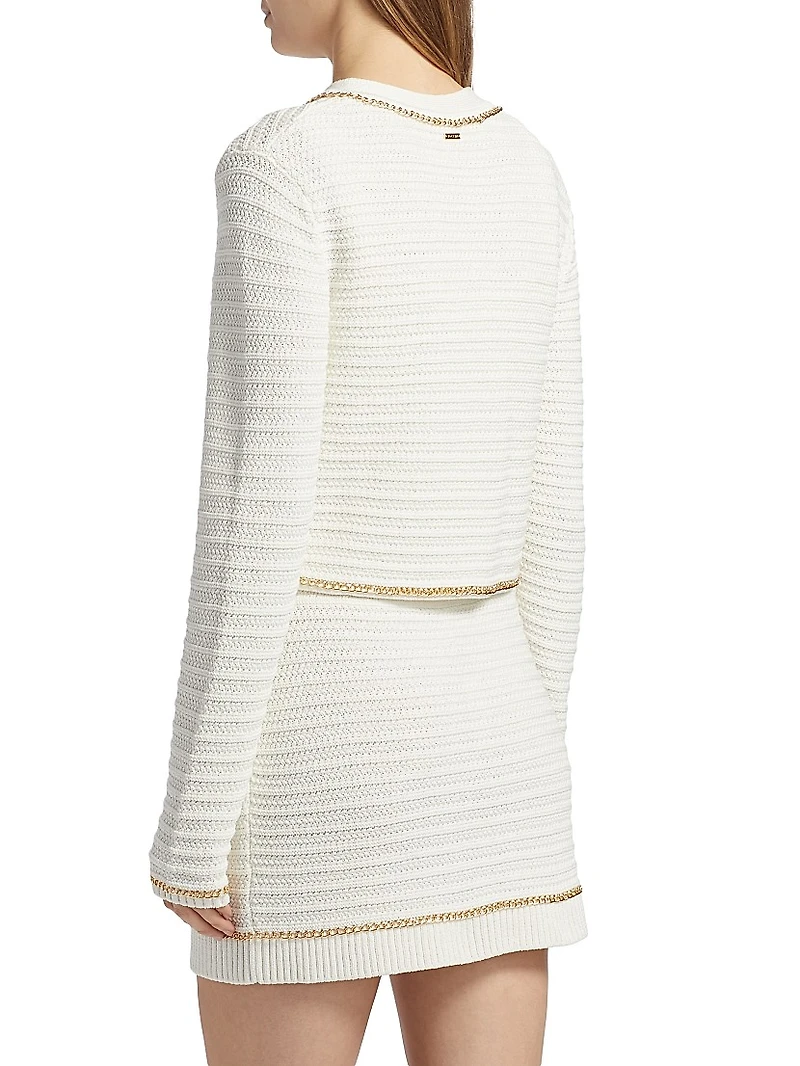 Cecilia Cotton Knit Jacket