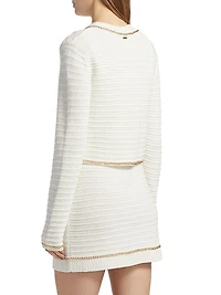 Cecilia Cotton Knit Jacket