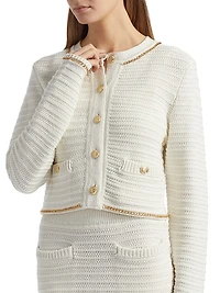 Cecilia Cotton Knit Jacket