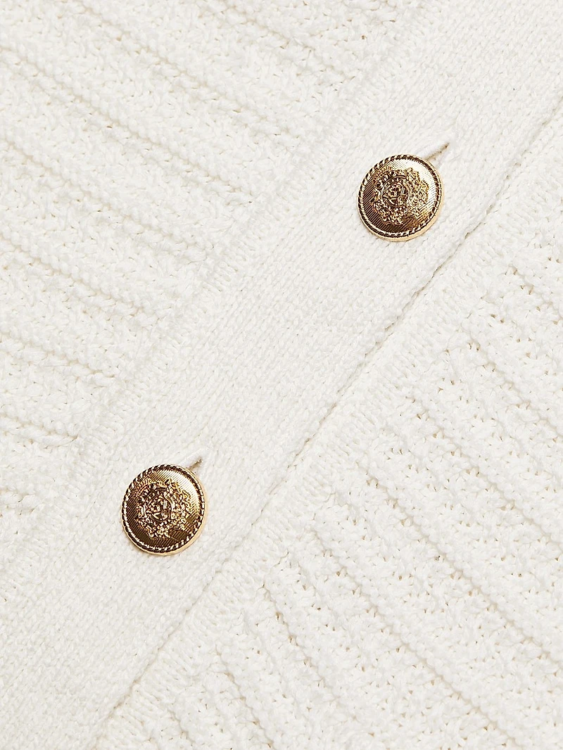 Cecilia Cotton Knit Jacket