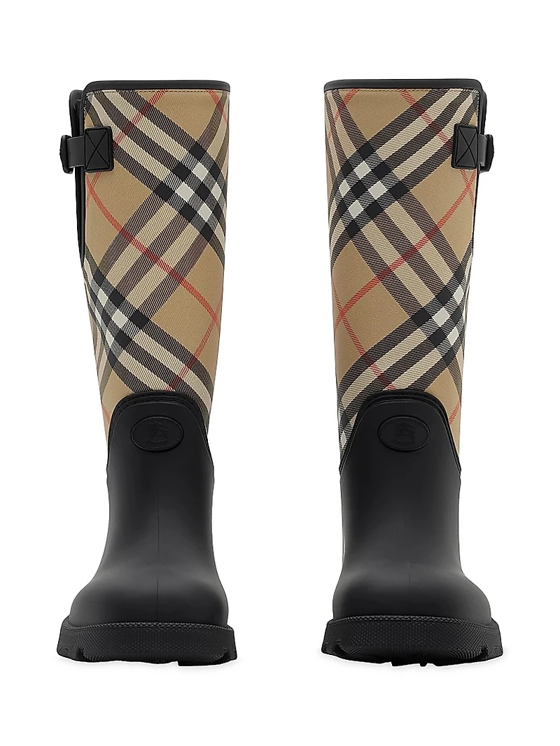 Marsh Stamp Check High Boots