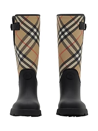 Marsh Stamp Check High Boots