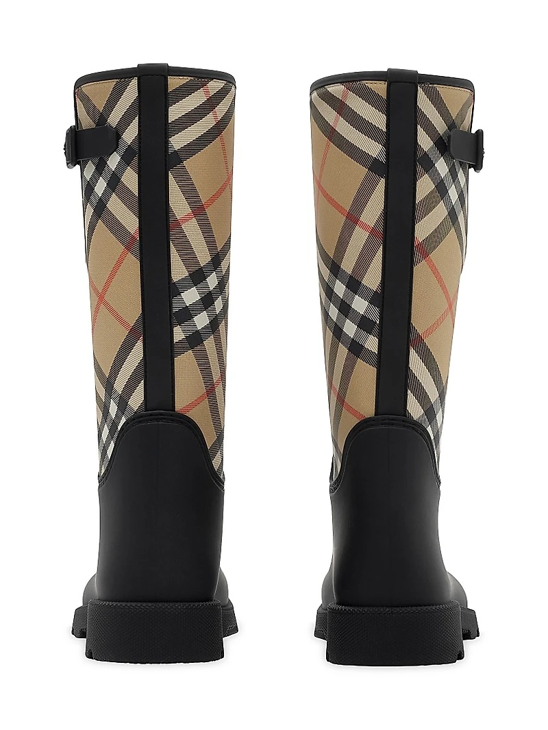 Marsh Stamp Check High Boots