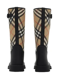 Marsh Stamp Check High Boots