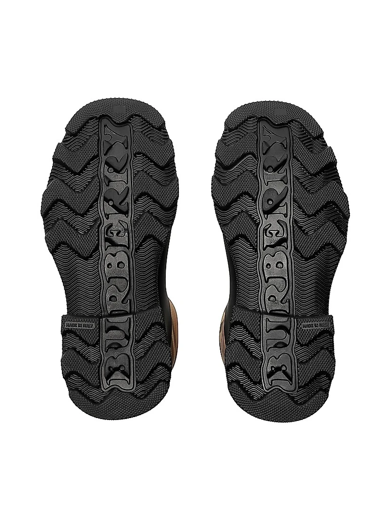 Marsh Stamp Check High Boots