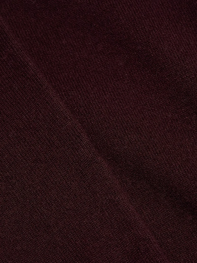 Minerva Wool-Cashmere Midi-Dress