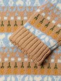 Jacquard Polo Sweater