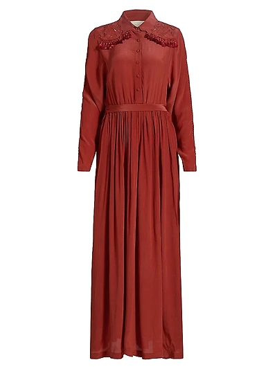 Cumbre Embroidred Maxi Dress