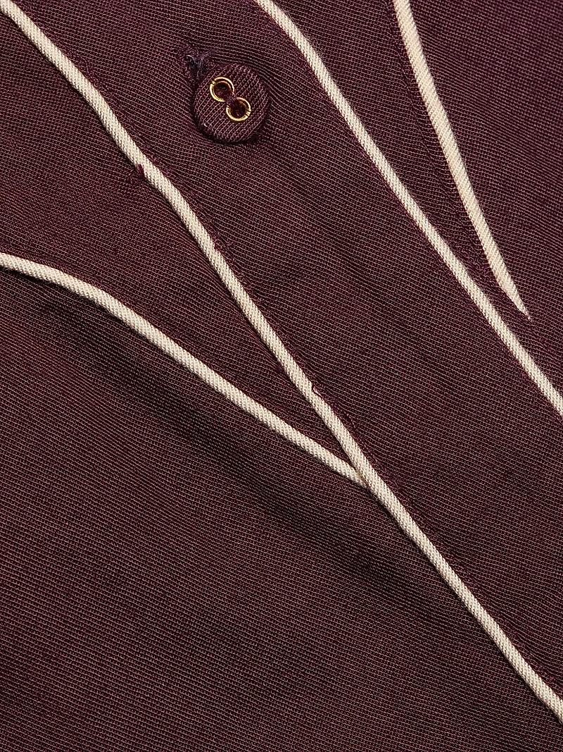 Rodeo Contrast Piped Maxi Shirtdress