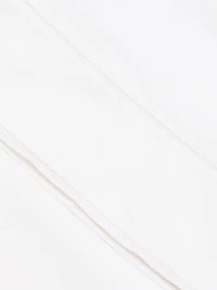 Ladder Embroidered Poplin Dress