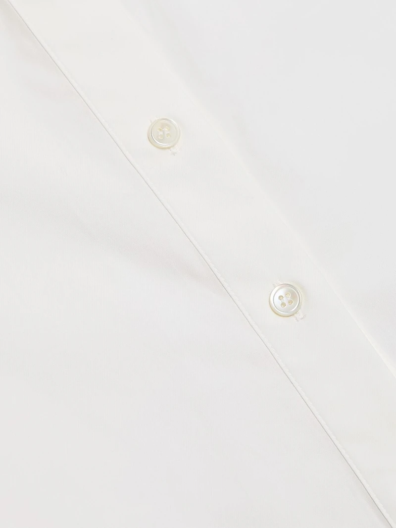 Ladder Embroidered Poplin Shirt
