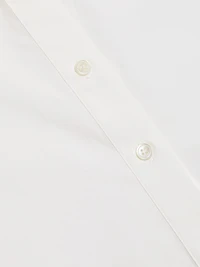 Ladder Embroidered Poplin Shirt