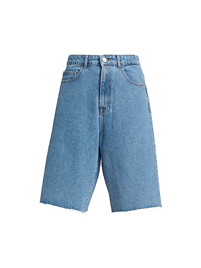Baggy Fit Denim Shorts