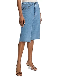 Baggy Fit Denim Shorts