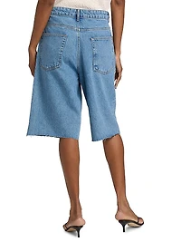 Baggy Fit Denim Shorts