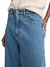 Baggy Fit Denim Shorts