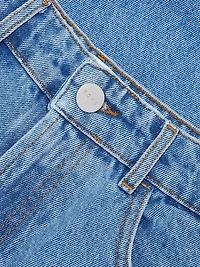 Baggy Fit Denim Shorts