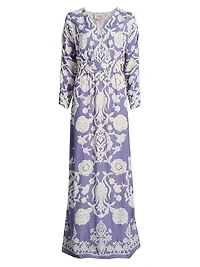 Calico Printed Maxi Dress