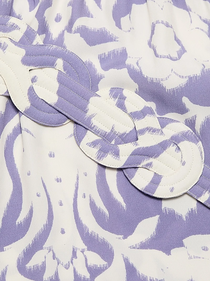 Calico Printed Maxi Dress