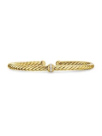Cablespira Flex Station Bracelet 18K Yellow Gold