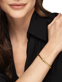 Cablespira Flex Station Bracelet 18K Yellow Gold