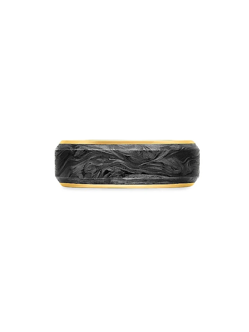 Streamline Band Ring 18K Yellow Gold