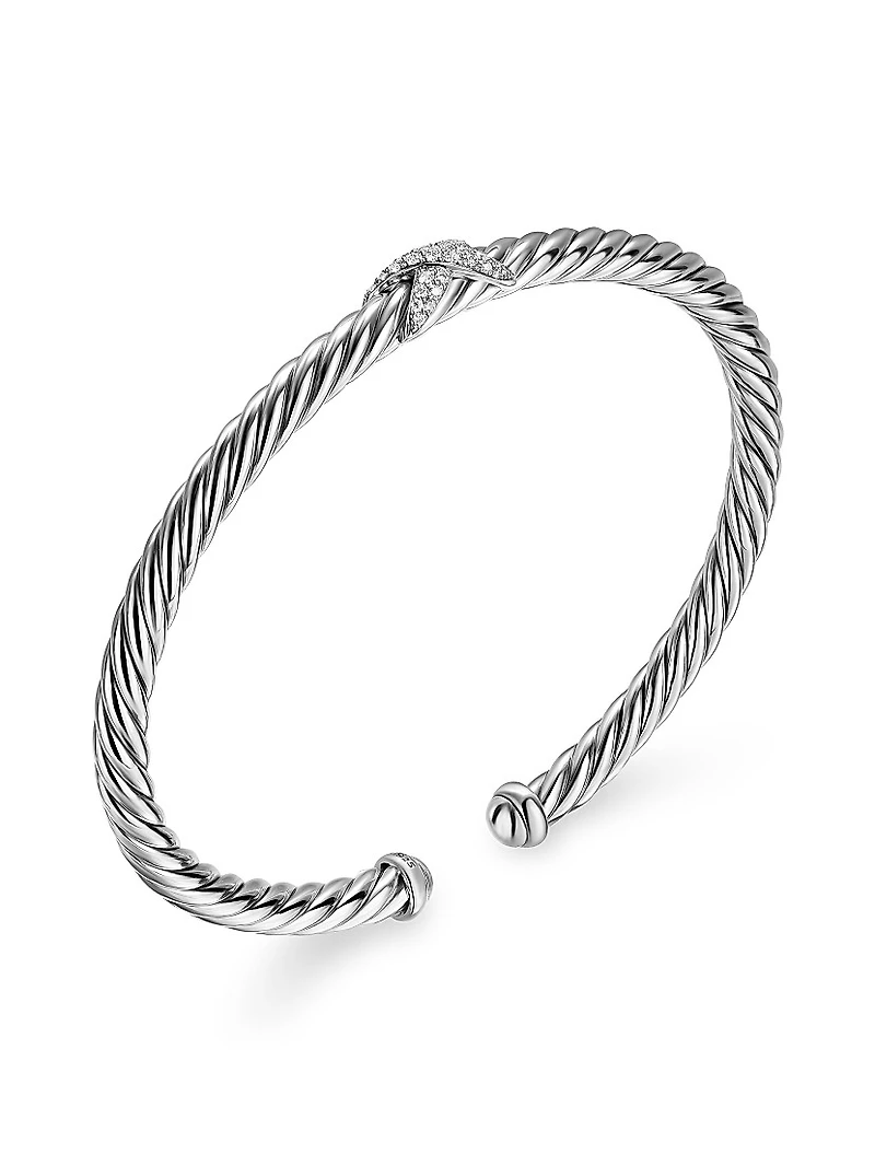 Cable Flex x Station Bracelet Sterling Silver