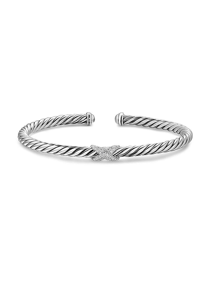 Cable Flex x Station Bracelet Sterling Silver