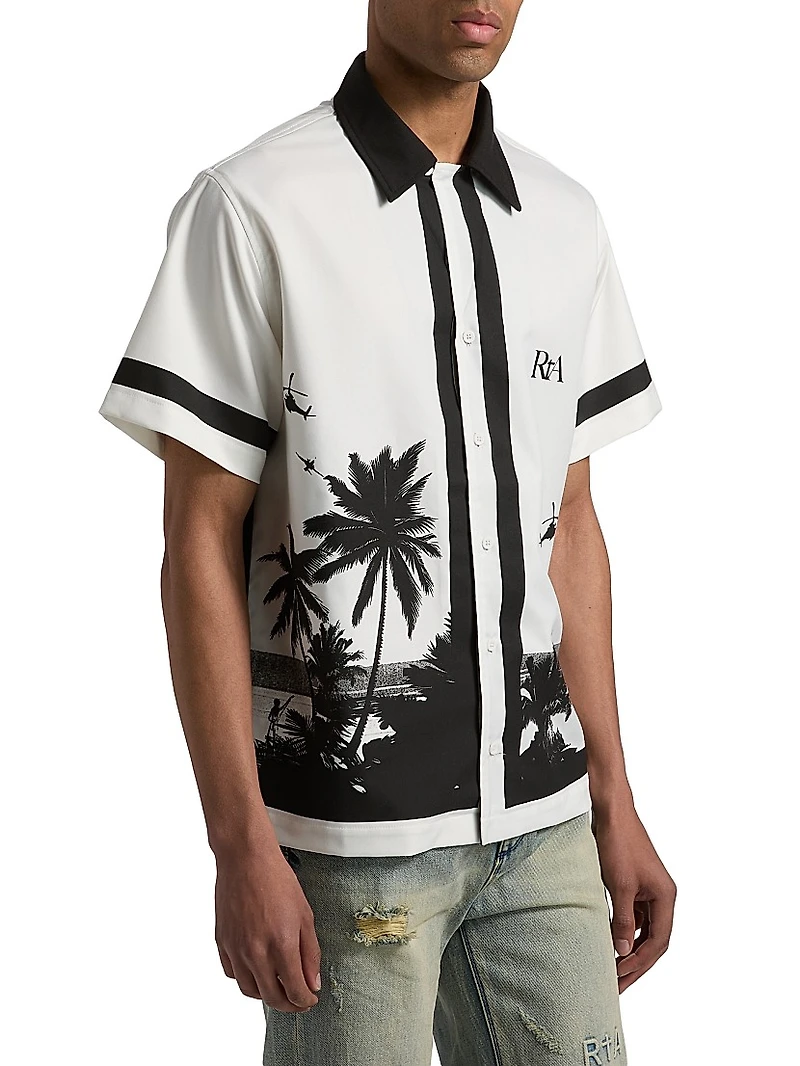 Paradise Vice Nathan Bowling Shirt
