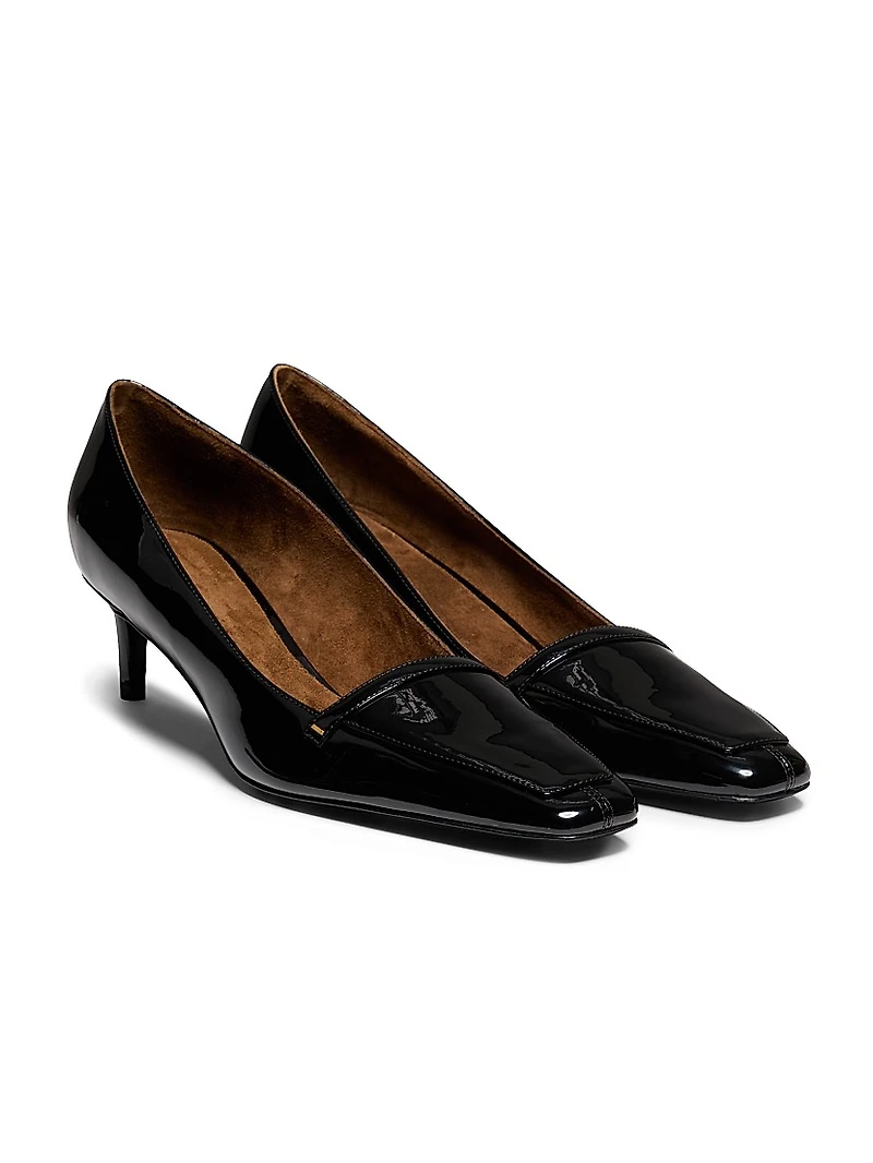 Celia 50MM Patent Leather Pumps