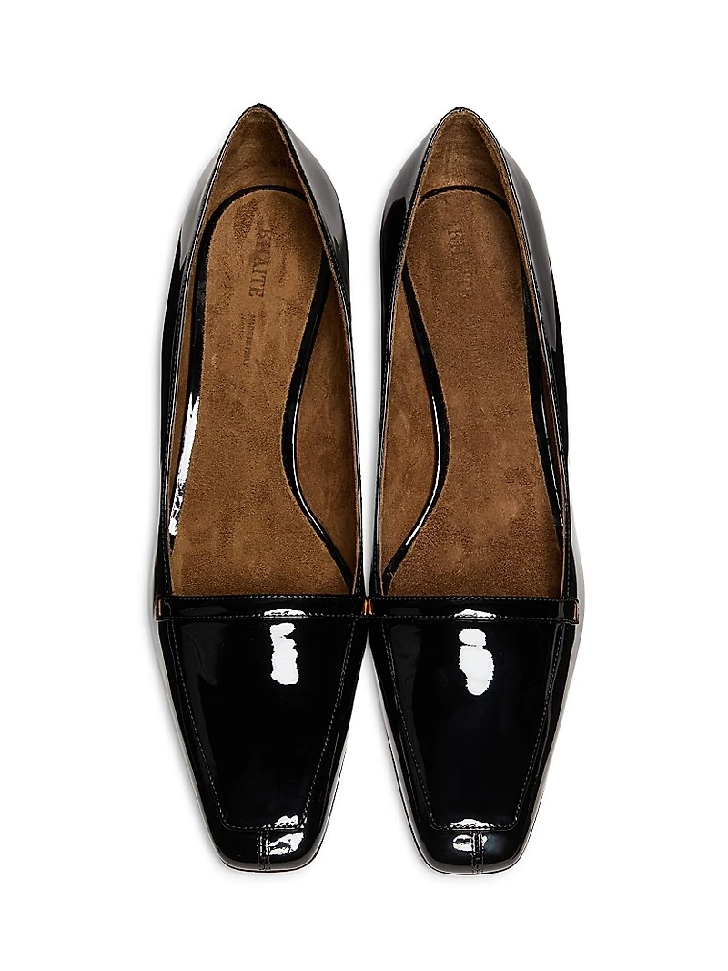 Celia 50MM Patent Leather Pumps