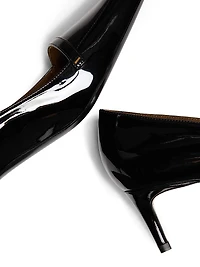 Celia 50MM Patent Leather Pumps
