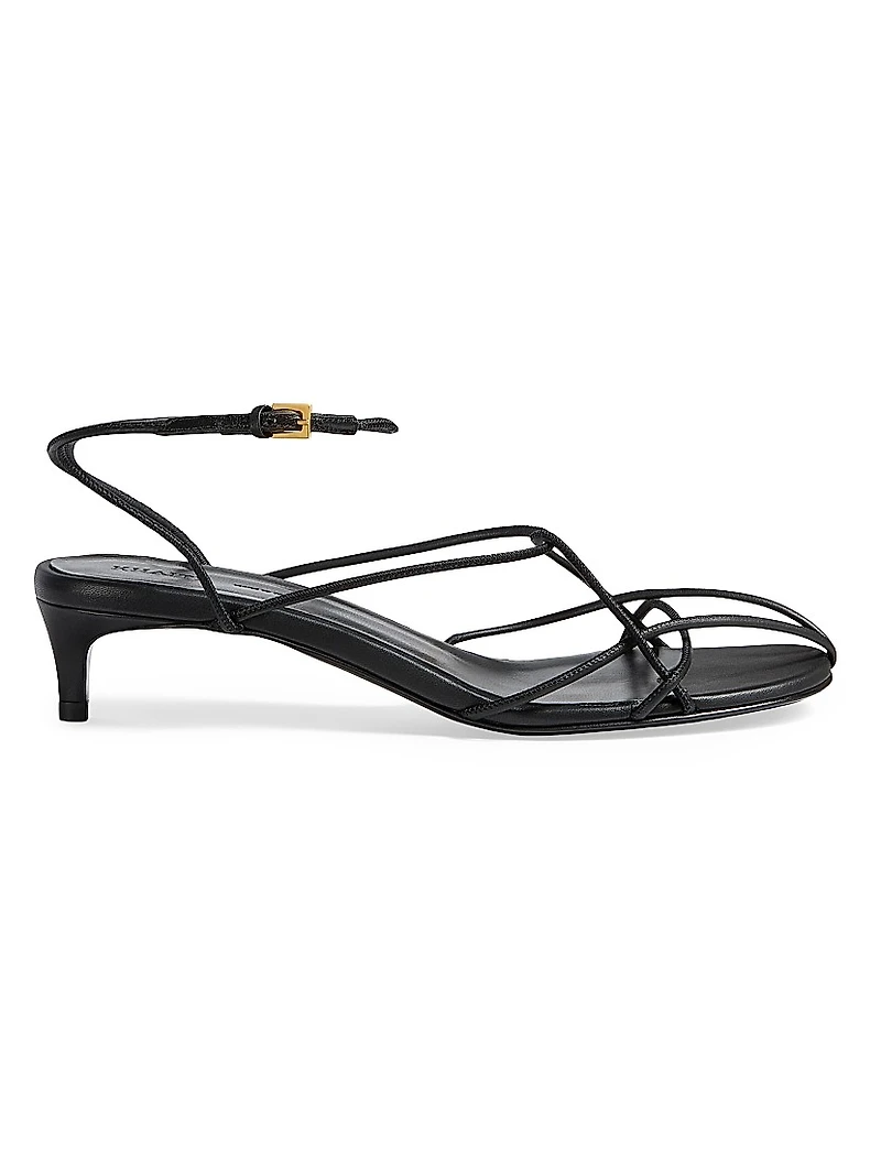 Loulou 35MM Leather Sandals