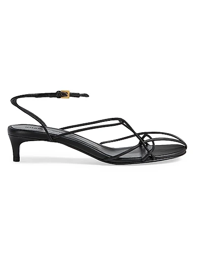 Loulou 35MM Leather Sandals