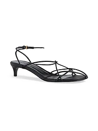 Loulou 35MM Leather Sandals