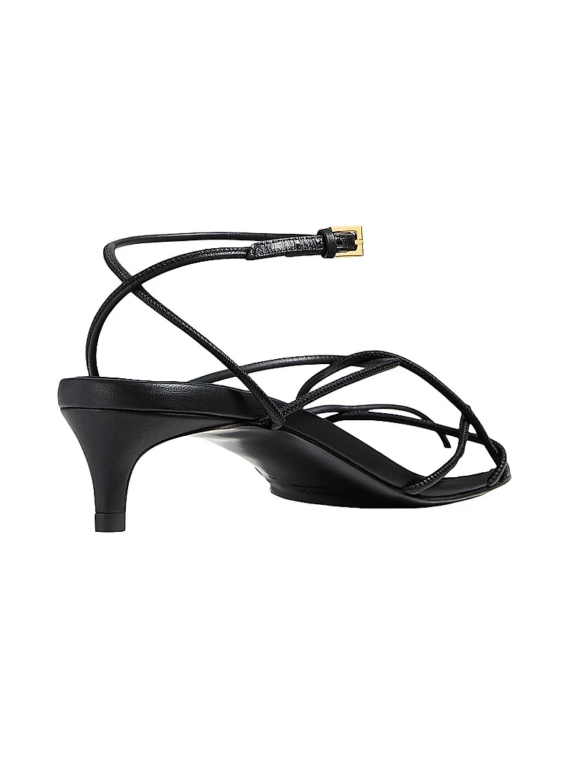 Loulou 35MM Leather Sandals