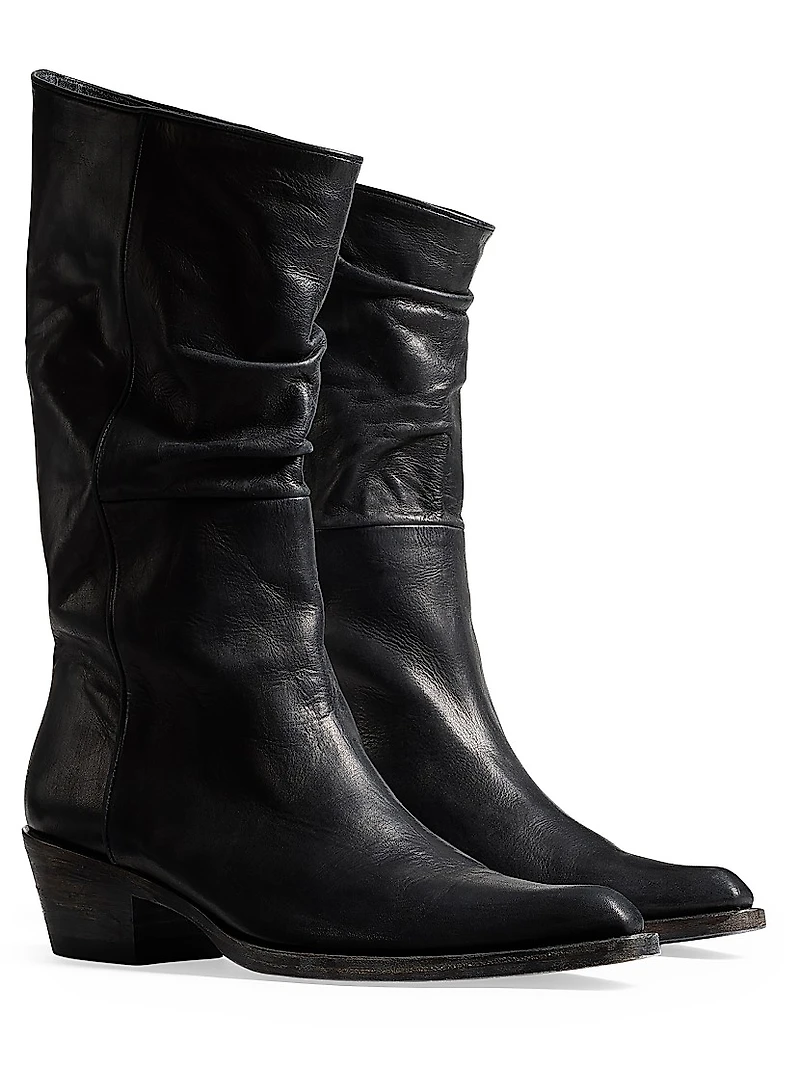 Clive Leather Boots