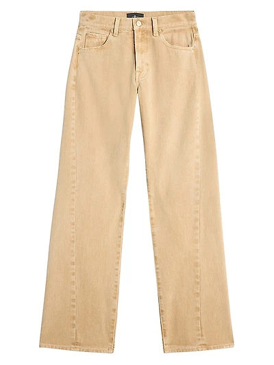 Twisted Tess Cotton Trousers