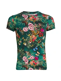 Ressi Butterfly Foral T-Shirt