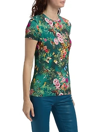 Ressi Butterfly Foral T-Shirt