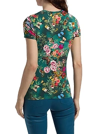 Ressi Butterfly Foral T-Shirt