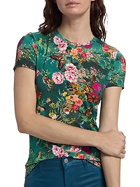Ressi Butterfly Foral T-Shirt