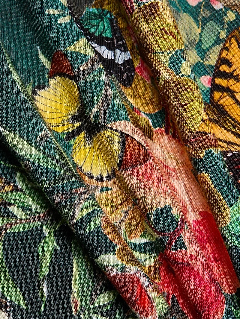 Ressi Butterfly Foral T-Shirt