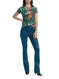 Ressi Butterfly Foral T-Shirt