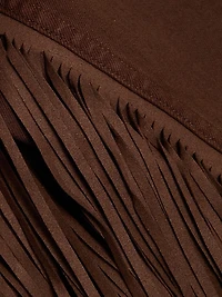 Koda Crop Fringe Jacket