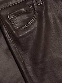 Marguerite Mid-Rise Coated Skinny Jeans